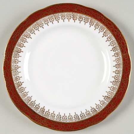 Winchester Red Bread & Butter Plate