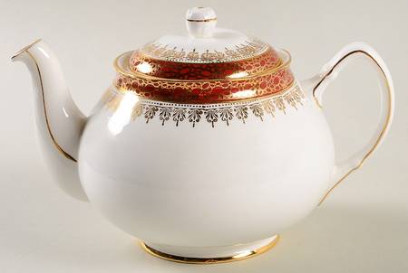 Winchester Red Teapot & Lid
