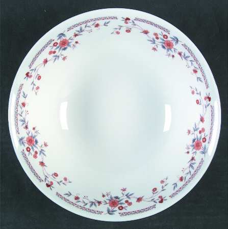 Copenhagen (Platinum, Rim) 9" Round Vegetable Bowl