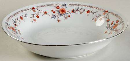 Copenhagen (Platinum, Rim) Coupe Soup Bowl