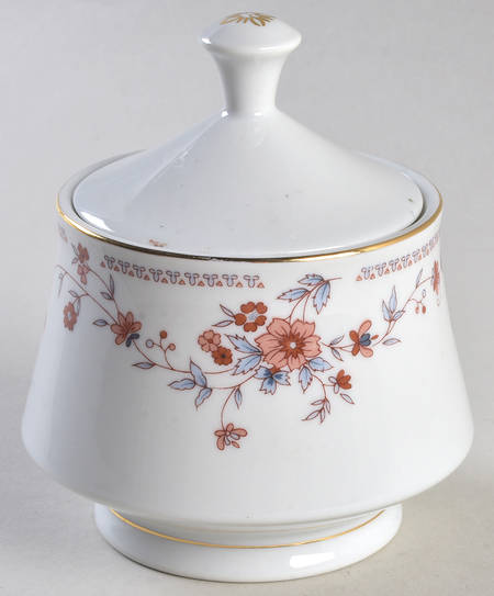 Copenhagen (Gold) Sugar Bowl & Lid
