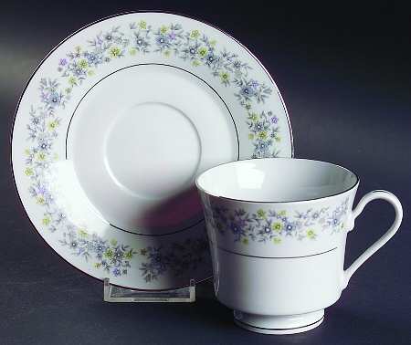 Elegance  Footed Cup & Saucer Set