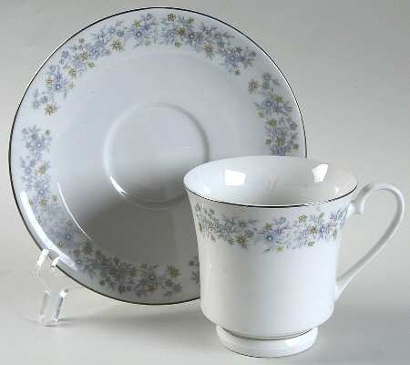 Elegance  Footed Cup & Saucer Set
