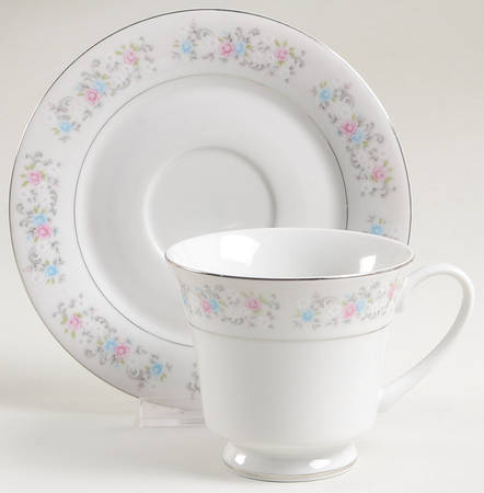 Rapture Footed Cup & Saucer Set