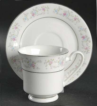 Rapture Footed Cup & Saucer Set