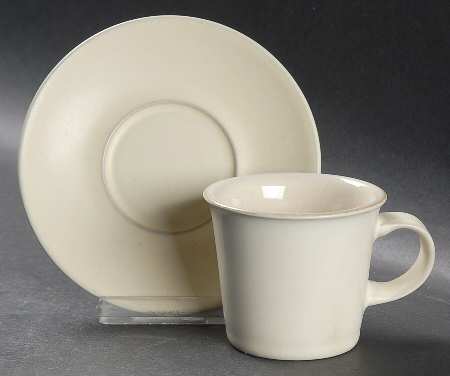 Energy Flat Demitasse Cup & Saucer Set