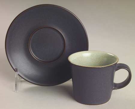 Energy Flat Demitasse Cup & Saucer Set