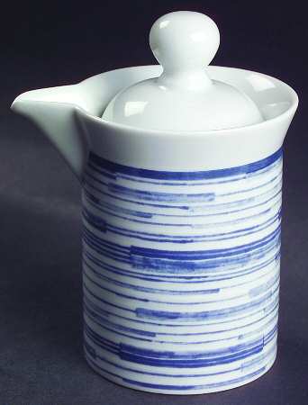 Centra Blue Creamer & Lid