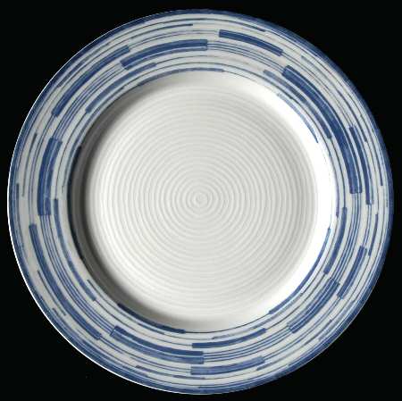 Centra Blue Salad Plate