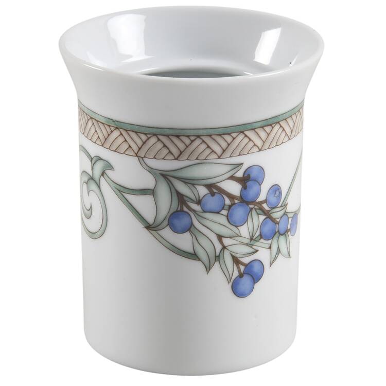Umbrian Fruits Sugar Bowl No Lid
