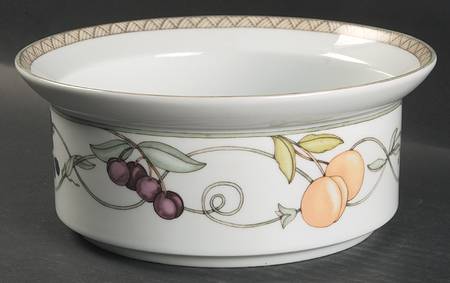 Umbrian Fruits 8" Round Vegetable Bowl