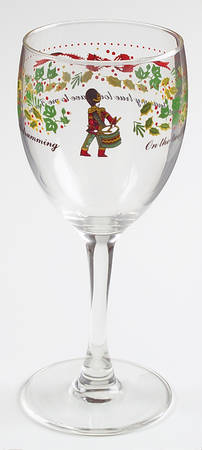 Twelve Days of Christmas 8 Oz Glassware Wine by Domestications
