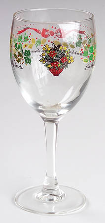 Twelve Days of Christmas 10 Oz Glassware Goblet by Domestications