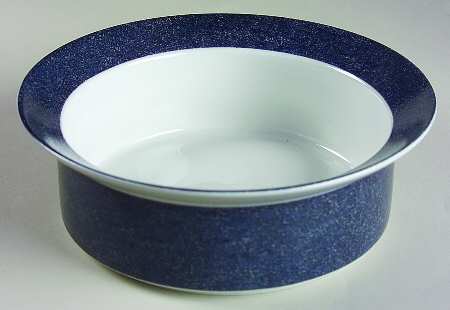 Indigo Rim Cereal Bowl
