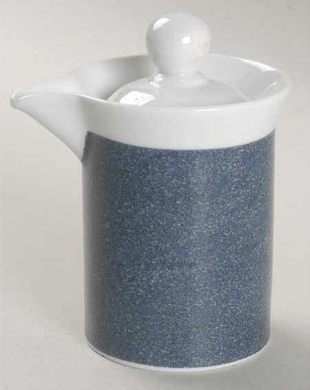 Indigo Creamer & Lid
