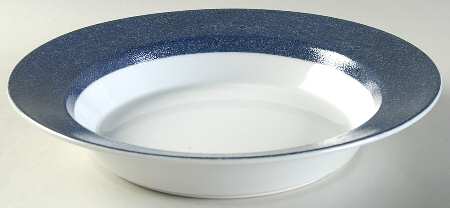 Indigo Rim Soup Bowl