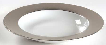 Carat Platine Rim Soup Bowl