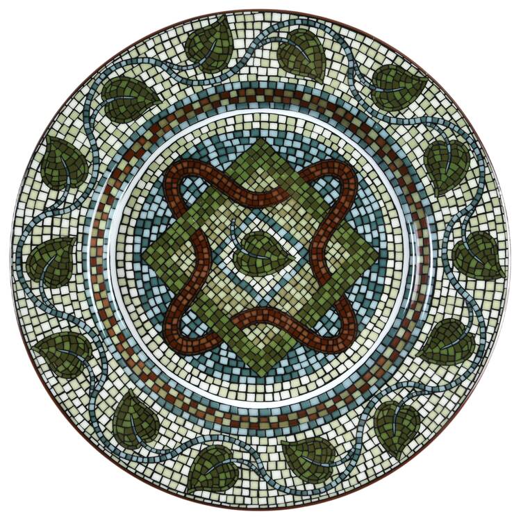 Edera Accent Salad Plate