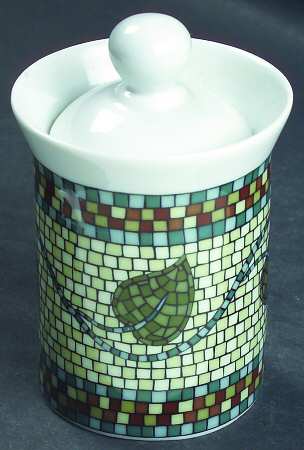 Edera Sugar Bowl & Lid