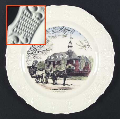 Williamsburg Dinner Plate