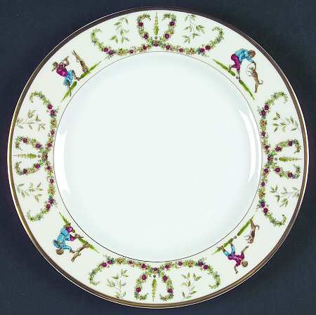 Songes du XVIII Salad Plate