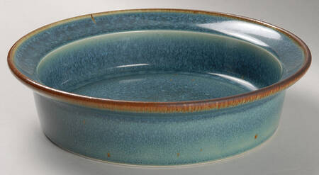 Teal 8" Individual Pasta Bowl