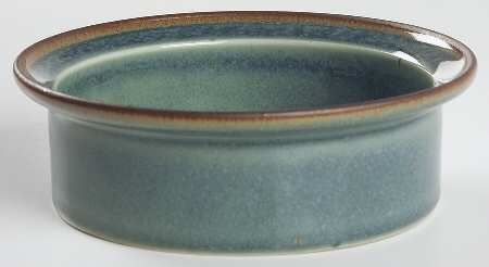 Teal Rim Soup Bowl