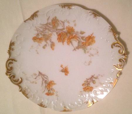 7362A Handled Cake Plate