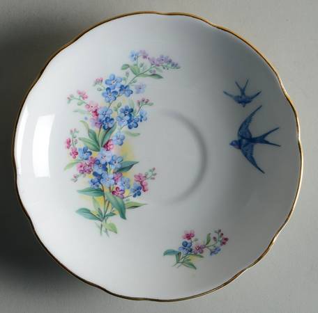 Forget Me Not Saucer