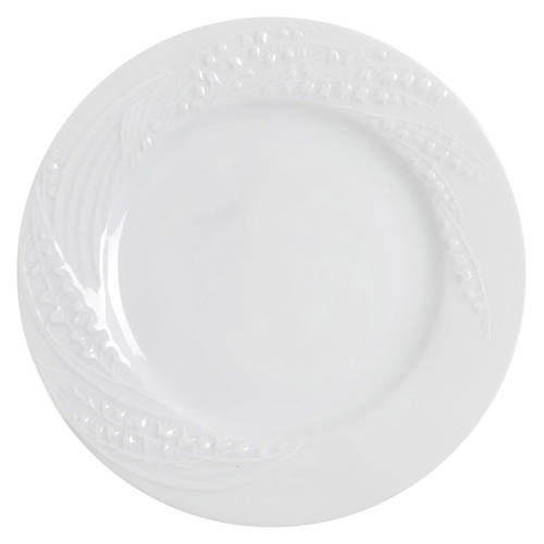 Promenade White Dessert/Pie Plate