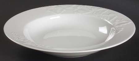 Promenade White Rim Soup Bowl