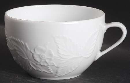 Promenade White Breakfast Cup