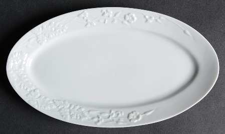 Promenade White Relish/Gravy Underplate