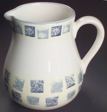 Checkar Blue 64 Oz Pitcher