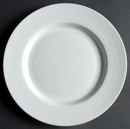 Centra White Salad Plate