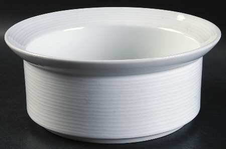 Centra White 8" Round Vegetable Bowl