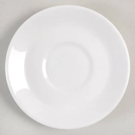 Tudor White Saucer