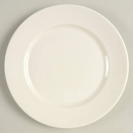 Tudor White Salad Plate