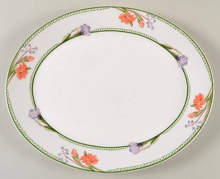 Lugano 11" Oval Serving Platter