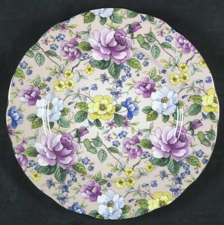 Chelsea Garden Autumn Peach Salad Plate