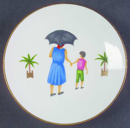 Caraibes Tropical Island Bread & Butter Plate