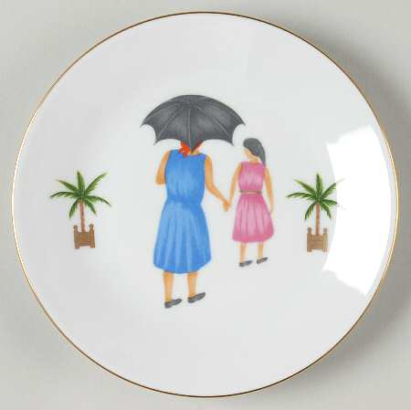 Caraibes Tropical Island Bread & Butter Plate