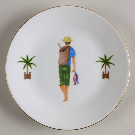 Caraibes Tropical Island Bread & Butter Plate