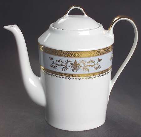 Orsay Powder Blue Coffee Pot & Lid