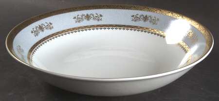 Orsay Powder Blue 11" Round Vegetable Bowl