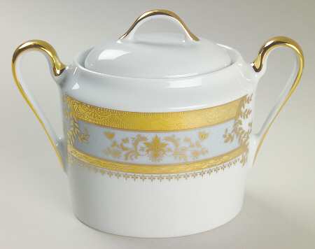 Orsay Powder Blue Sugar Bowl & Lid