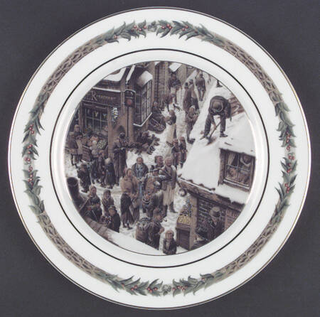 Christmas Classic (Scenes) Dinner Plate