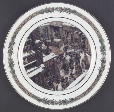 Christmas Classic (Scenes) Dinner Plate
