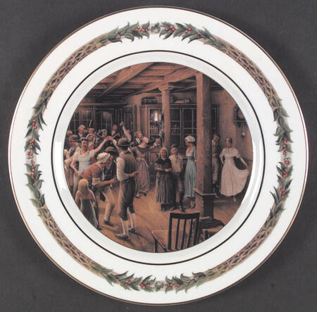 Christmas Classic (Scenes) Dinner Plate