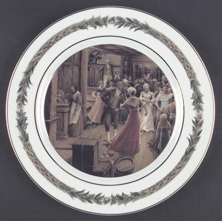Christmas Classic (Scenes) Dinner Plate